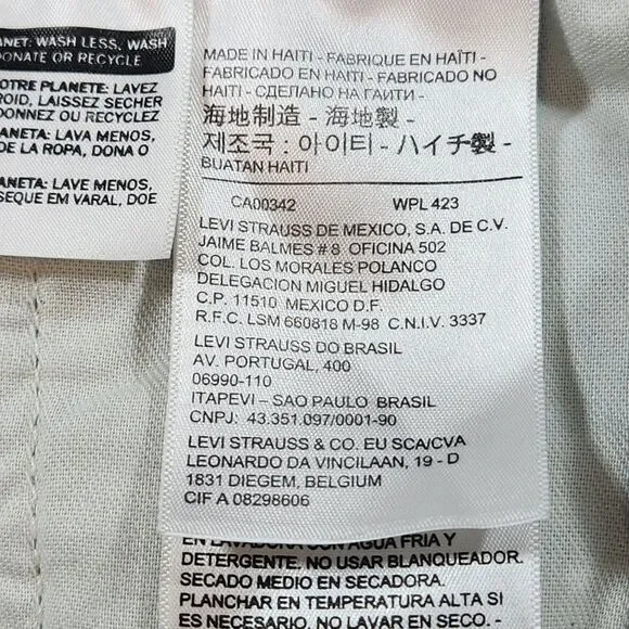 Levi's 501 Mens Jeans Button Fly Straight Leg W32 x L30 Act W29 x L28 Teal Blue - Picture 14 of 16